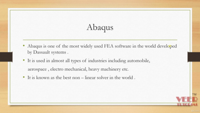 Abaqus CAE : Learn Static and Dynamic Analysis – Screenshot 1
