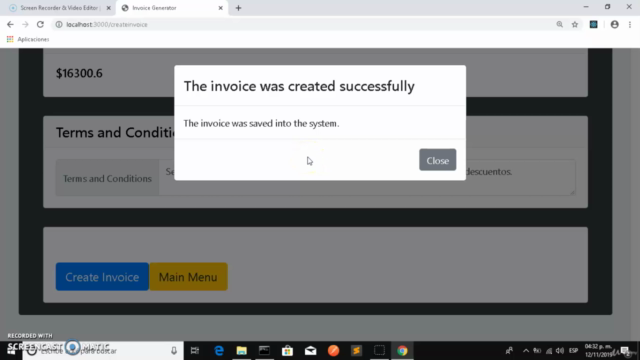Crea una aplicación web con React, MongoDB, Express y Nodejs – Screenshot 2