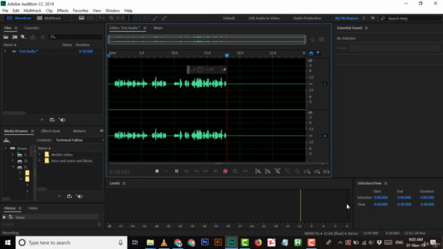 Adobe Audition: Adobe Audition CC Beginners Mastery Course – Screenshot 2