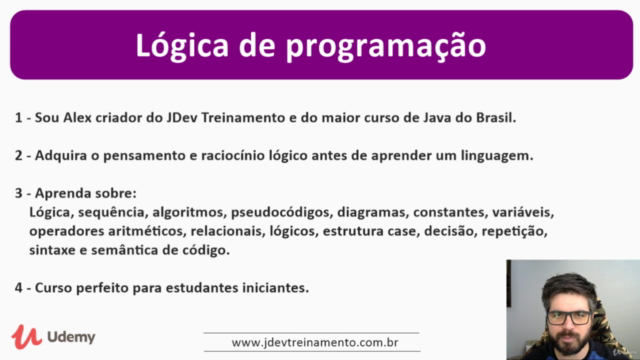 Lógica de programação e algoritmos – Screenshot 4