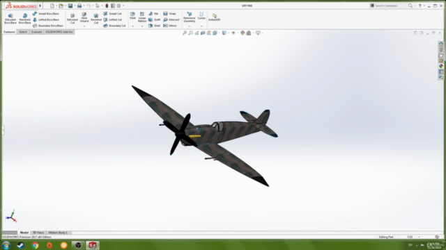 SOLIDWORKS: SpitFire HF VII – Screenshot 3