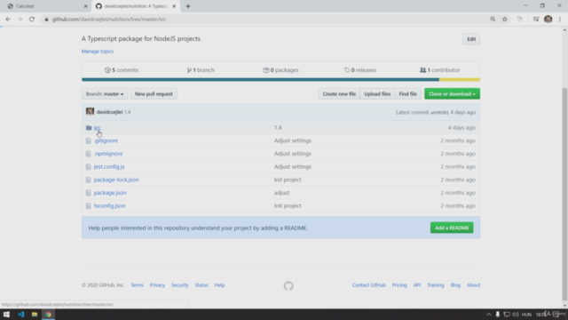 Custom Node.js package in Typescript with Jest TDD – Screenshot 3