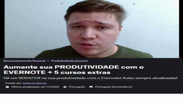 Aumente sua PRODUTIVIDADE com o EVERNOTE + 5 cursos extras – Screenshot 3