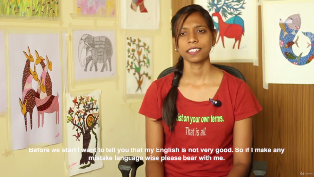 Introduction to Indian Folk Art: How to make Gond Paintings - Screenshot_02