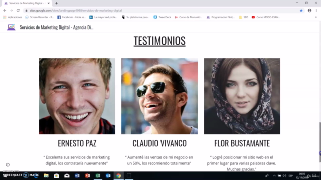 Cómo Crear una Landing Page con Google Sites Desde Cero 2025 – Screenshot 2