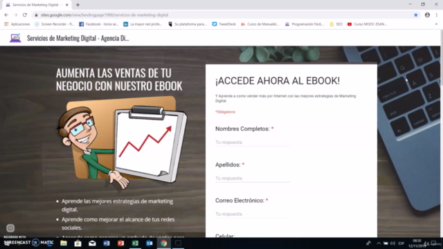 Cómo Crear una Landing Page con Google Sites Desde Cero 2025 – Screenshot 3