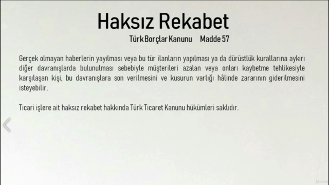 Haksız Rekabet Hukuku – Screenshot 2