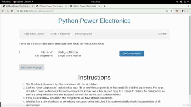 Simulating Power Electronic Circuits using Python – Screenshot 2