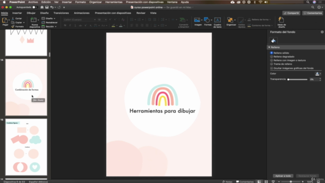Diseña imprimibles para fiestas temáticas con PowerPoint – Screenshot 2