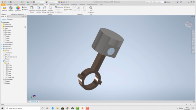 Autodesk Inventor 2020 Complete Beginners Course - Screenshot_01