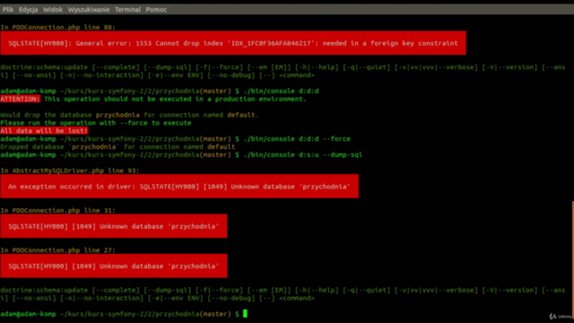 Kurs Symfony 4 - system CRM – Screenshot 1