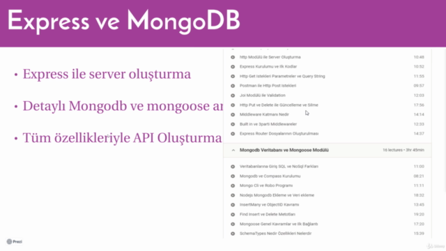 Sıfırdan Zirveye Javascript ve NodeJS Kursu 2020 – Screenshot 3