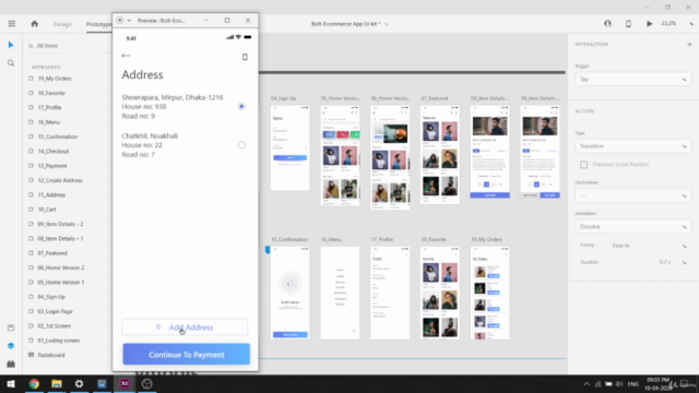 How to make an E-commerce Application with android – Screenshot 3
