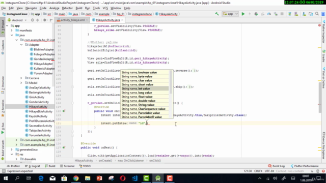 60Derste Temelden İleriye Projelerle Android Studio Dersleri - Screenshot_02