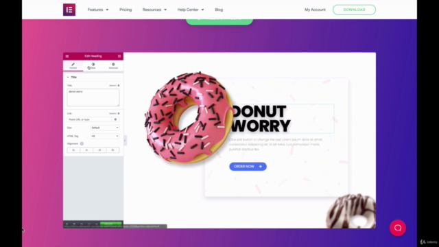 Elementorの使い方 (HTML・CSSの知識不要!オシャレで反応がとれるLP&セールスレターを自分で作る方法) – Screenshot 2