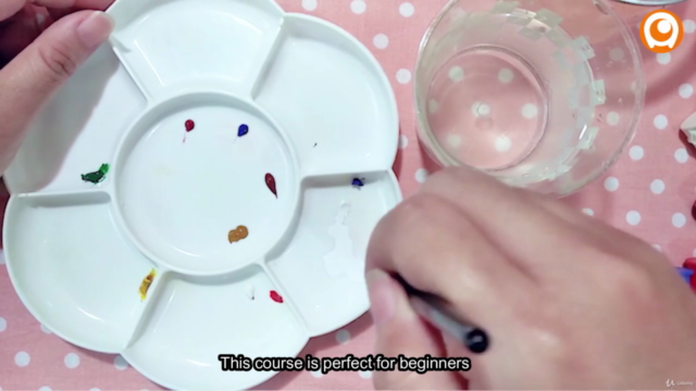 How to Paint Your Flower Easily with Watercolor – Screenshot 2