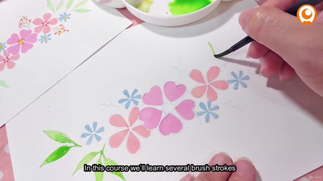 How to Paint Your Flower Easily with Watercolor – Screenshot 3