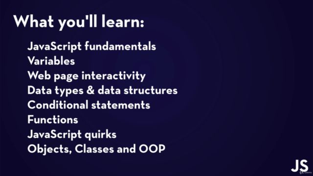 JavaScript for Beginners - Learn with 6 main projects! – Screenshot 4