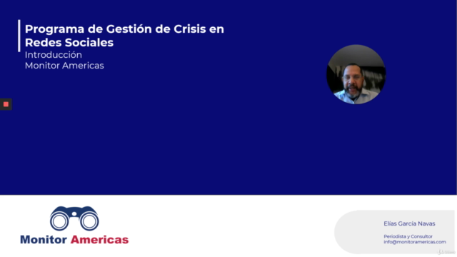 Programa de Gestión de Crisis en Redes Sociales – Screenshot 1