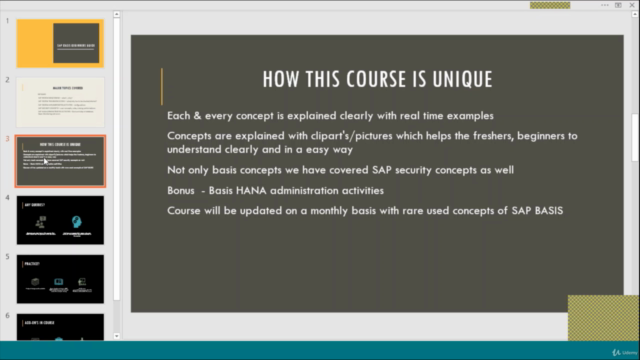 SAP Basis + HANA Administration – Screenshot 3
