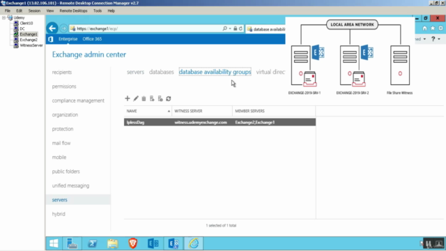 Exchange 2016/2019 practical Guide from Zero to Office 365 – Screenshot 4