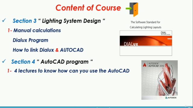Electrical distribution L.V Design AutoCAD, Dialux and ETAP - Screenshot_01