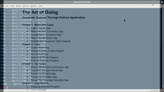 The Art of Doing: Python Projects to Master the Fundamentals – Screenshot 2