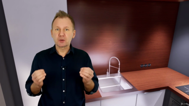 Twinmotion 2020 wizualizacja apartamentu – Screenshot 4