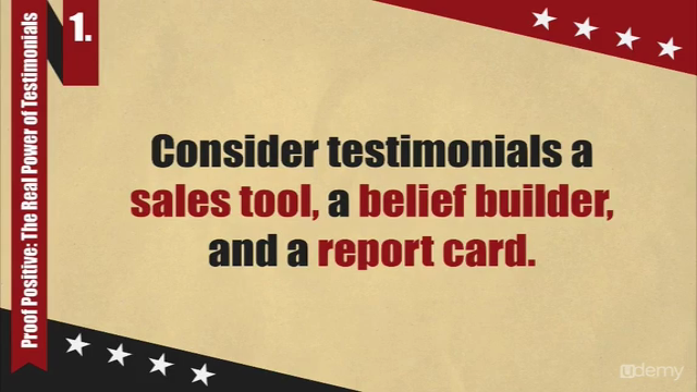 Prove It! Testimonials That Sell – Screenshot 1