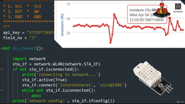 MicroPython Mega Course: Build IoT with Sensors and ESP8266 – Screenshot 3