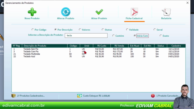 Excel VBA Cadastro de Produtos com Várias Fotos – Screenshot 3