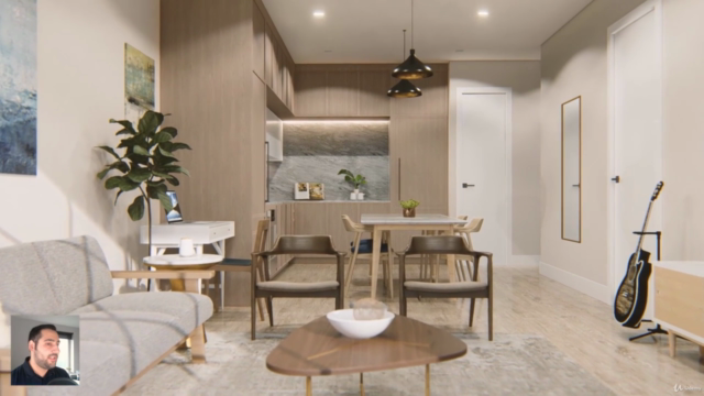 Lumion Interiors: Create Two Arch Viz Interior Projects – Screenshot 1