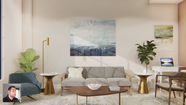 Lumion Interiors: Create Two Arch Viz Interior Projects – Screenshot 3