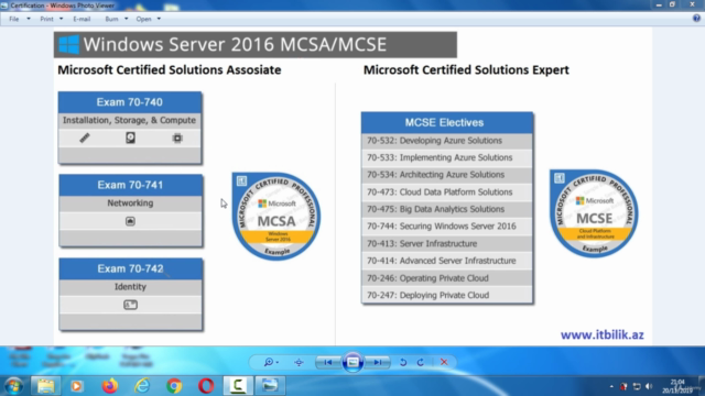Windows Server 2016 (70-741) video kursu - Screenshot_01