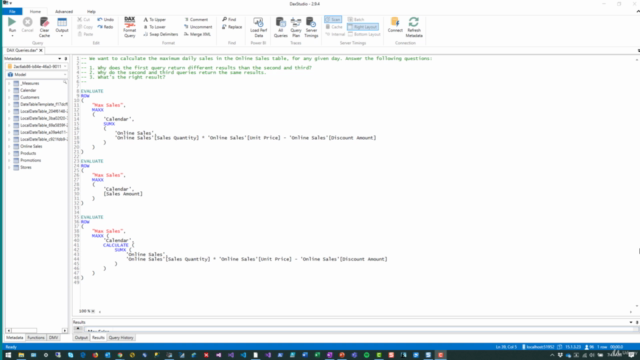 The DAX Workshop - Part 2 – Screenshot 4
