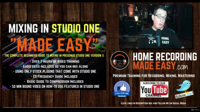 Mixing in Presonus Studio One Made Easy Vol 1 – Screenshot 1