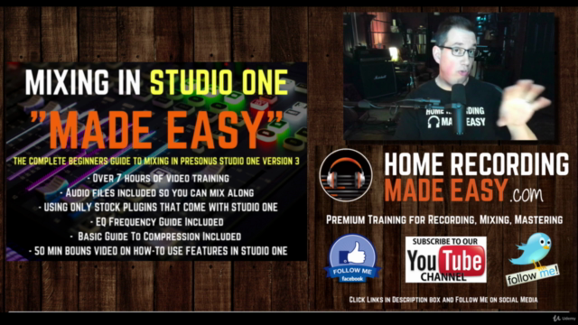 Mixing in Presonus Studio One Made Easy Vol 1 – Screenshot 2