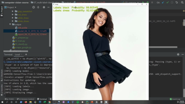 Artificial Intelligence – Computer Vision w języku Python – Screenshot 3
