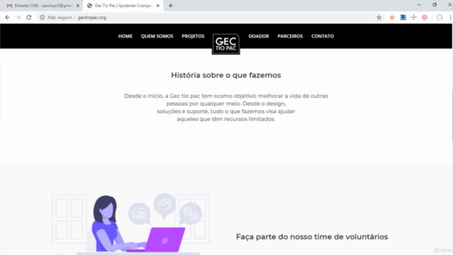 Aprenda a Criar Sites em WordPress do zero de maneira rápida – Screenshot 3