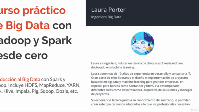 Curso de Big Data con Hadoop y Spark desde cero – Screenshot 1