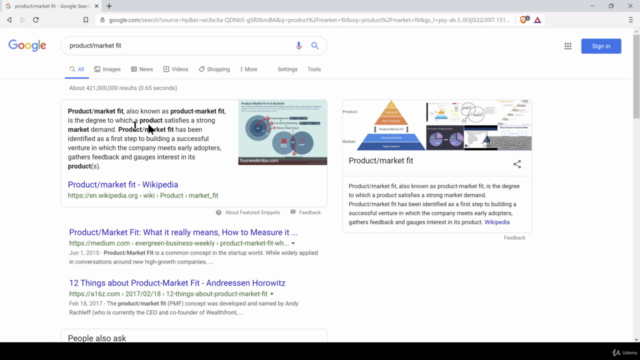 A Recipe for Achieving Product/Market Fit – Screenshot 1
