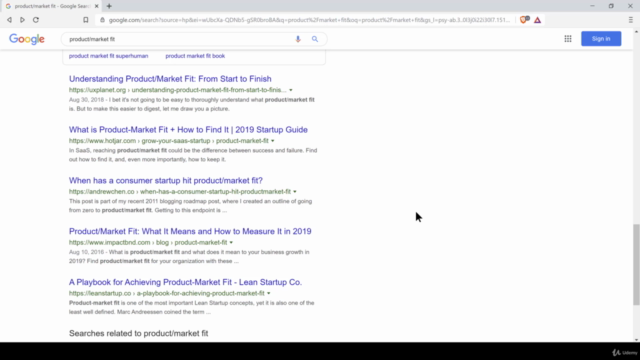A Recipe for Achieving Product/Market Fit – Screenshot 4