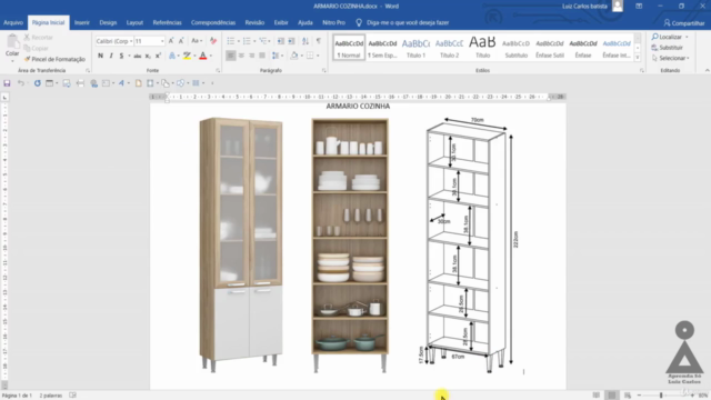 Curso de SketchUP - Aprenda Modelar Móveis passo a passo – Screenshot 2