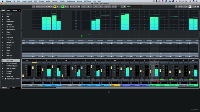 Music Production in Cubase Pro 10 – Screenshot 4