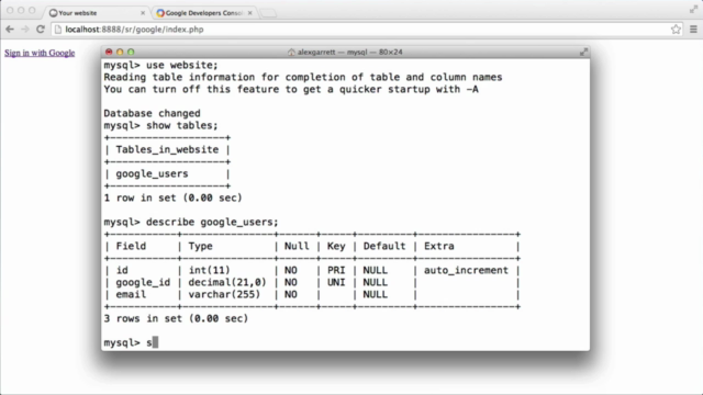 Creating Social Media Logins for Web Developers – Screenshot 2