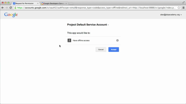 Creating Social Media Logins for Web Developers – Screenshot 3