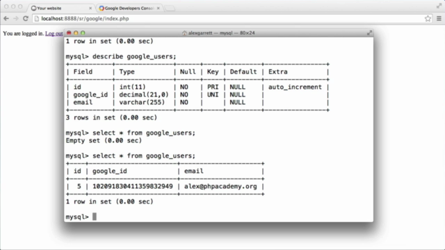 Creating Social Media Logins for Web Developers – Screenshot 4