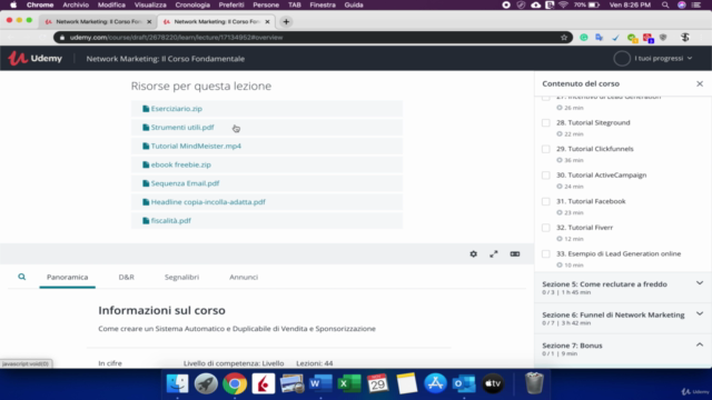 Network Marketing: Il Corso Fondamentale – Screenshot 4