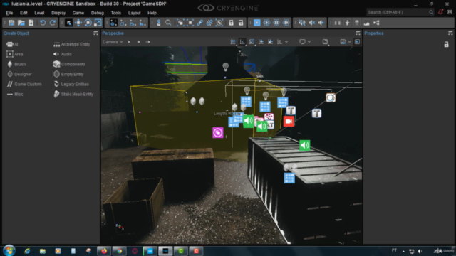 criaçao de jogos 3d com cry ENGINE V. corso completo do basi – Screenshot 1