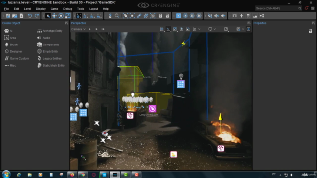 criaçao de jogos 3d com cry ENGINE V. corso completo do basi – Screenshot 2
